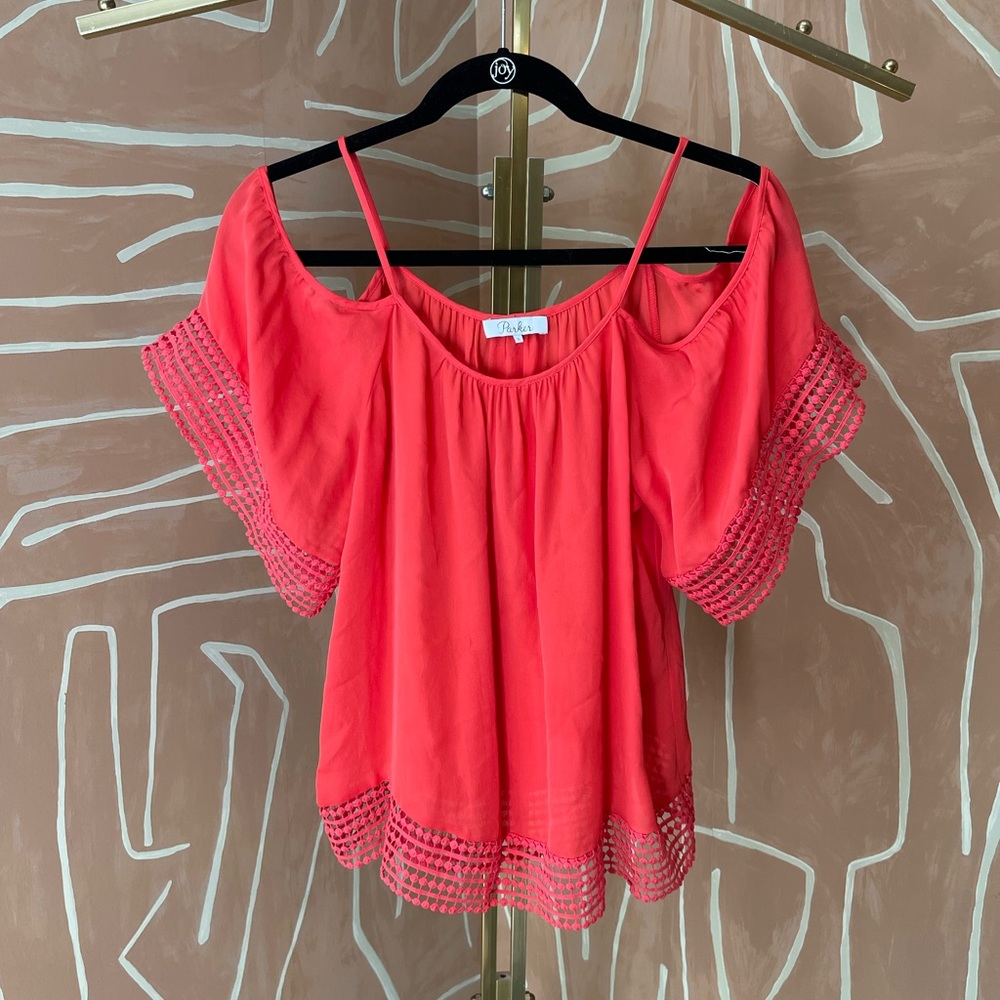 Parker ss off shoulder top